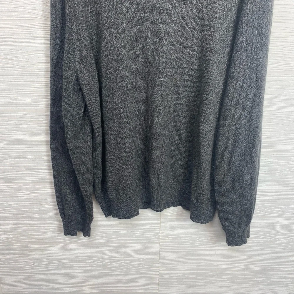 J. Crew‎ Gray 100% Wool Sweater